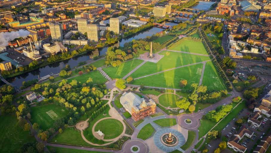 شهر گلاسگو بریتانیا