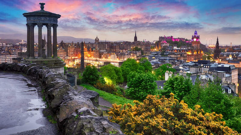 شهر ادینبورگ بریتانیا