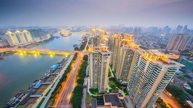 شهر فوژو چین