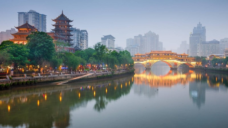 شهر چنگدو چین